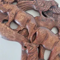 نقشه چوبی کشور نیجریه