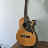 گیتار حرفه ای  اریاAK30  پیکابدار درحد بسیار تمیز