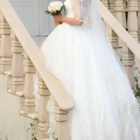 لباس عروس تمام شاین سایز ۳۴ تا ۳۶|لباس|دوگنبدان, |دیوار