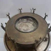 منقل برنجی|کلکسیون اشیاء عتیقه|کوهسار (البرز), |دیوار