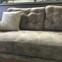 مبلمان نیم ست تختخوابشو کاناپه ۳نفره دو عدد تک