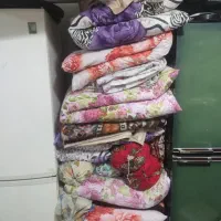 لحاف تشک نو پشم گوسفند با بالش پشمی