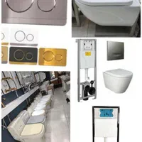 وال هنگ توالت فرنگی مدل گرد خروجی بزرگ|لوازم سرویس بهداشتی|تبریز, |دیوار