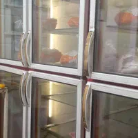 یخچال ۶در سالم سرحال.فریزر ایستاده نو.لوازم مرغ ف