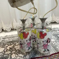 دو عدد لوستر سه شاخه مناسب اتاق خواب هردو یک تومن|لوستر و چراغ آویز|قم, زنبیل آباد|دیوار