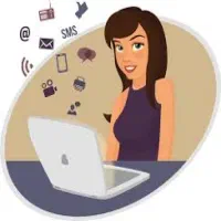 نیروی آشنا به کامپیوتر .شبکه های اجتماعی و ویزیتور