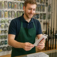 کمک فروشنده و نیروی چیدمان