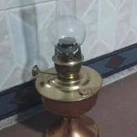 سینی مسی وچراغ قدیمی|لامپ و چراغ|مراغه, |دیوار