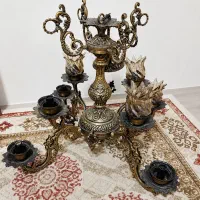 لوستر برنزی آنتیک و سنگین