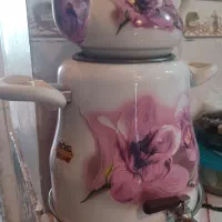 کتری و قوری با پایه