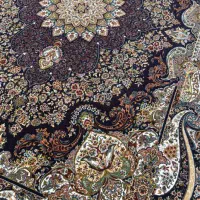 دوعدد ۹متری سرمه‌ای طرح ماندانا ۷۰۰ شانه اورجینال