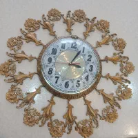 ساعت دیواری برنزی