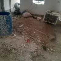 تخریب،جابه جایی مصالح ساختمانی،نظافت و تمیز کاری