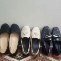 سه جفت کفش زنانه درحد نو300 هزارتومن