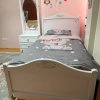 سرویس خواب میز تحریر و توالت دخترانه