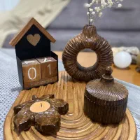 فروش سنگ مصنوعی و شمع با مدلهای متنوع و قیمت مناسب|صنایع دستی و سایر لوازم تزئینی|ساری, |دیوار