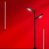 چراغ پارکی خیابانی ویلایی محوطه ای لاریسا نامنظم