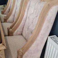 میز ناهارخوری ۸نفره خاص/مناسب جهیزیه و دکور لوکس|میز و صندلی غذاخوری|کرج, کارخانه قند|دیوار