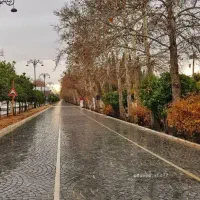 پیشنهاد مسیر رانندگی زیر بارون