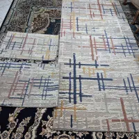 فرش قالیچه همراه دو عدد پادری