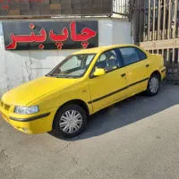 سمند تاکسی زرد عمومی بسیار سالم و مناسب کار