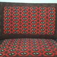 دو عدد پشتی دست بافت ترکمن