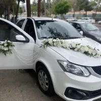 گل آرایی ماشین عروس