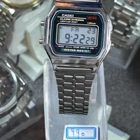 ساعت کاسیو مربعی دیجیتال کادویی الارم دار چراغ دار