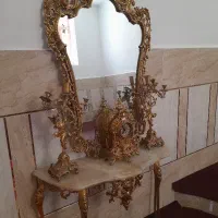 آیینه شمعدان قدیمی