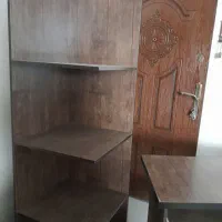 میزتحریر کتابخانه دکور درحدنو قهوه ای ۴ طبقه|میز تحریر و کامپیوتر|تهران, نارمک جنوبی|دیوار