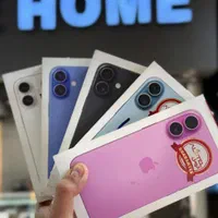 اپل iPhone 16 با حافظهٔ ۱۲۸ گیگابایت کارکرده و آک