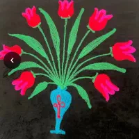 دو عدد روی کوسن  مخمل قدیمی