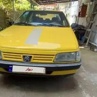 پژو ۴۰۵ تاکسی داخل شهر بندرانزلی مدل ۹۶