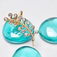 گوشواره طرح پر|بدلیجات|چابهار, |دیوار