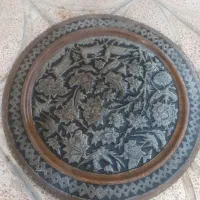 سینی مسی|کلکسیون اشیاء عتیقه|زنجان, |دیوار