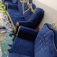 مبل ۹ نفره در حد نو|مبلمان خانگی و میز عسلی|یزد, |دیوار