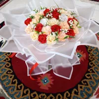 دسته گل وباکس ویژه خواستگاری نامزدی تولدو مراسم|گل مصنوعی|شیراز, محراب|دیوار