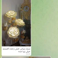 آباژور۲ گل۲ کنارسالنی۲|گل مصنوعی|خمینی‌شهر, |دیوار