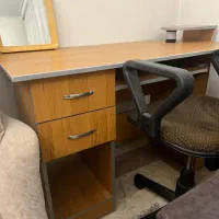 میز کامپیوتر ام دی اف و صندلی