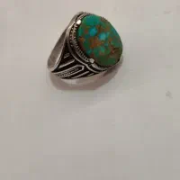 فیروزه نیشابور زیبا رکاب نقره|جواهرات|مشهد, دانش|دیوار