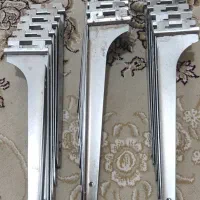 پایه دستک گونیا طبقه رگال ستون قفسه و ام دی افmdf|کتابخانه، شلف، قفسههای دیواری|رامهرمز, |دیوار