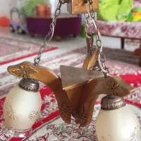 لوستر ، چوبی ،