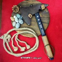 تبر تاکتیکال فولادی آهنبر ضدزنگ دستساز زنجان+غلاف|کوهنوردی و کمپینگ|تهران, فاطمی|دیوار