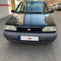 پراید مشکی مدل۹۸ بدون رنگ و ضربه شاسی پلمپ