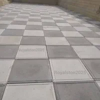 تولید موزاییک. نرده و دور باغچه (بتنی)