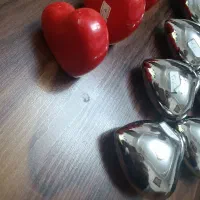 سلام، قلب سرامیکی نقره ای وقلبی