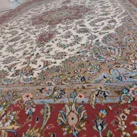 فرش کرک و گل ابریشم ۶متری