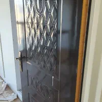 در چوبی با دستگیره|مصالح و تجهیزات ساختمان|قم, هنرستان|دیوار