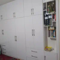 کمد دیواری ،کتابخانه ،کمد لحاف|جاکفشی، کمد، دراور|بیرجند, |دیوار