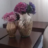 گلدان ها همراه گل